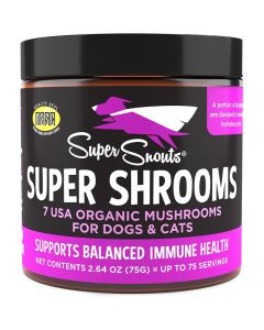 Super Snouts Super Shrooms Organic Mushroomsfor Dogs & Cats 150g
