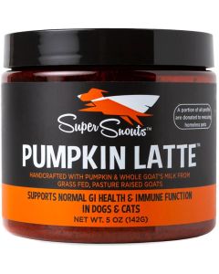 Super Snouts Pumpkin Latte Supports GI Health & Immune Function in Dogs & Cats 5 oz.