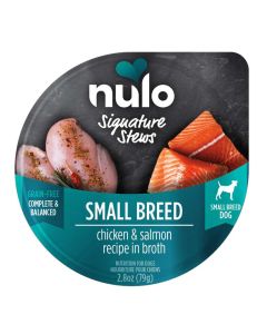 Nulo Signature Stews Grain Free Small Breed Chicken and Salmon Stew 2.8oz