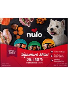 Nulo Signature Stews Grain Free Small Breed Variety 12 Pack 2.8oz