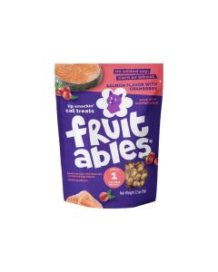Fruitables Salmon Flavor with Cranberry Cat Treats 2.5oz