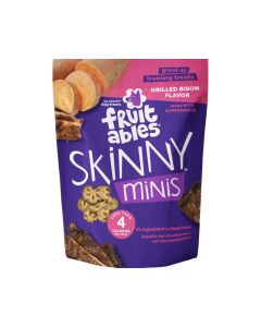 Fruitables Skinny Minis Grilled Bison Flavor treats 5oz