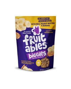 Frutiables Biggies Peanut Butter & Banana Dog Treats 16oz
