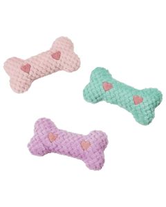 Soothers Warm Hug Bone Dog Toy
