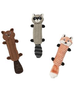 Skinneeez Stretch & Squeak Dog toy