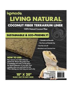 Komodo Coconut Fiber Terrarium Liner 10X20