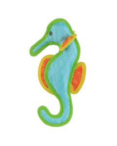 DuraForce Blue Seahorse Dog Toy