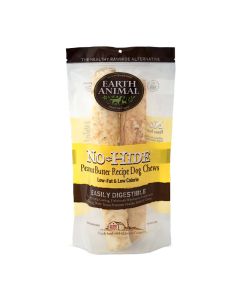 Earth Animal No-Hide Peanut Butter Recipe Rolls Large 2 pk