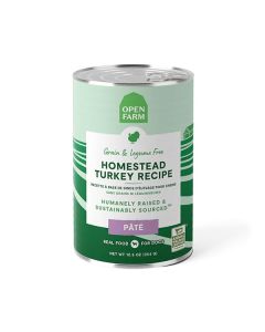 Open Farm Homestead Turkey Pate Food for Dogs 12.5oz