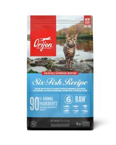 Orijen Six Fish Cat Dry Food 7lbs