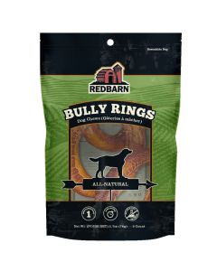 Redbarn All-Natural Bully Rings Dog Chews 3 ct