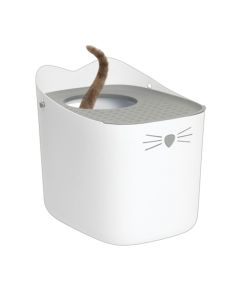 Catit Pixi Litter Box Grey