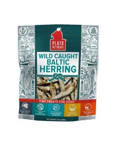 Plato Wild Caught Baltic Herring Dog Treats