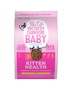 Tiki Cat Born Carnivore Baby Kitten Health Deboned Chicken and Egg Recipe 2.8lbs