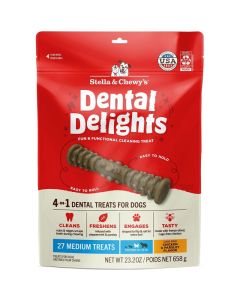 Stella & Chewy's Dental Delights 23.3 oz Medium 27 ct