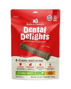 Stella & Chewy's Dental Delights 23.3 oz Large 17 ct