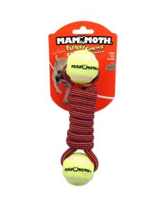 Mammoth Flossy Chews Premium EXTRA Twister Bone with 2 Mini Balls 7.5 in