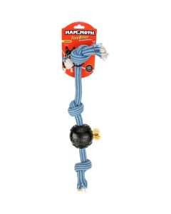Mammoth TireBiter Ball with Treat Station & EXTRA 3 Knot Rope Bone 20 in
