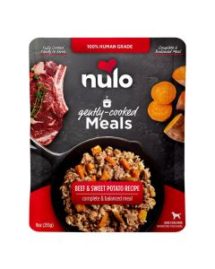 Nulo Gently-Cooked Meals Beef & Sweet Potato Recipe Adult Dog Food 9 oz.