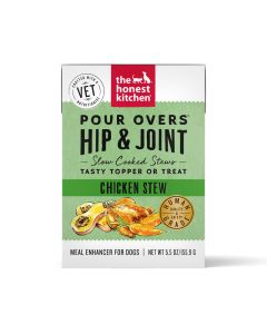 The Honest Kitchen Pour Overs Hip & Joint Chicken Stew Meal Enhancer for Dogs 5.5 oz