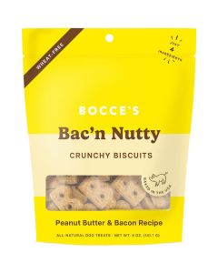 Bocce's Bac'n Nutty Crunchy Biscuits 5 oz