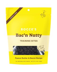 Bocce's Bac'n Nutty Training Bites 6 oz