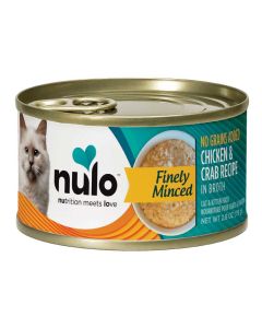 Nulo Cat & Kitten Finely Minced Chicken & Crab Recipe 6oz