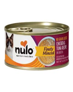 Nulo Cat & Kitten Finely Minced Chicken & Tuna Recipe 6oz