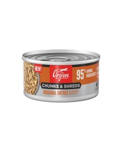 ORIJEN Chunks & Shreds Original Entree in Bone Broth for Cats 3 oz.