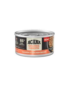 ACANA Chunks in Broth Salmon & Chicken Recipe for Cats 3oz.
