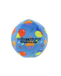 Mighty Ball Birthday Celebration Dog Toy Medium 4 in