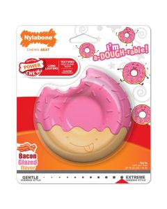 Nylabone Power Chew Donut Dog Toy for Dogs up to 35 lbs