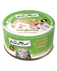 Fussie Cat Super Premium Chicken with Duck in Goat Milk Gravy 2.47 oz.