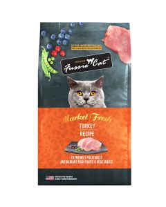 Fussie Cat Market Fresh Turkey Recipe Dry Food 10 lbs.