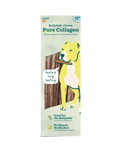 Woof BullySafe Pure Collagen Chews 12 in, 5 pk