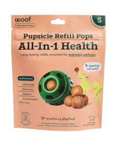 Woof Pupsicle Pops All-In-1 Health Refills Small 10 pk