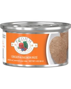 Fromm Four-Star Nutritionals Chicken & Salmon Pate Food for Cats 3 oz.