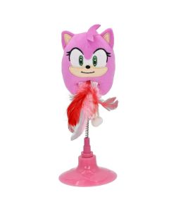 Multipet Sonic the Hedgehog Amy Rose Cat Swatter 9 in