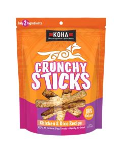 KOHA Crunchy Sticks Chicken & Rice Recipe Dog Treats 10.58 oz.