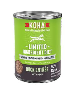 KOHA Limited Ingredient Diet Duck Entree with Pear Dog Food 13 oz.