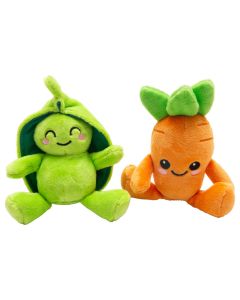 SnugARooz Carrot & Pea Dog Toy