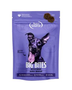 NutriSource Beef Big Bites 14oz