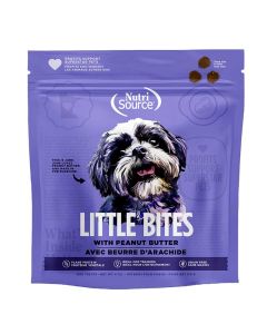 NutriSource Little Bites Grain Free Peanut Butter Treats 6oz