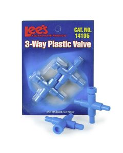 Lee's 3-Way Plastic Valve 2 pk.