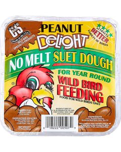 Peanut Delight No Melt Wild Bird Suet Dough 11.75 oz.