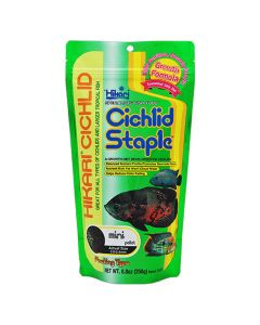 Hikari Cichlid Staple Growth Diet Floating Mini Pellets 8.8 oz. Bag