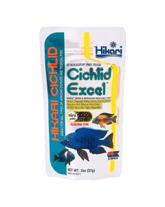 Hikari Cichlid Excel Floating Mini Pellets 2 oz Bag