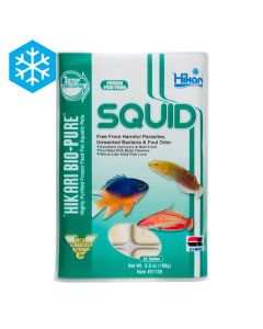 Hikari Squid Frozen Fish Food 3.5 oz