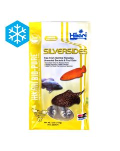 Hikari Silversides Frozen Fish Food 4 oz
