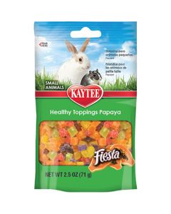 KAYTEE Fiesta Healthy Toppings Papaya for Small Animals